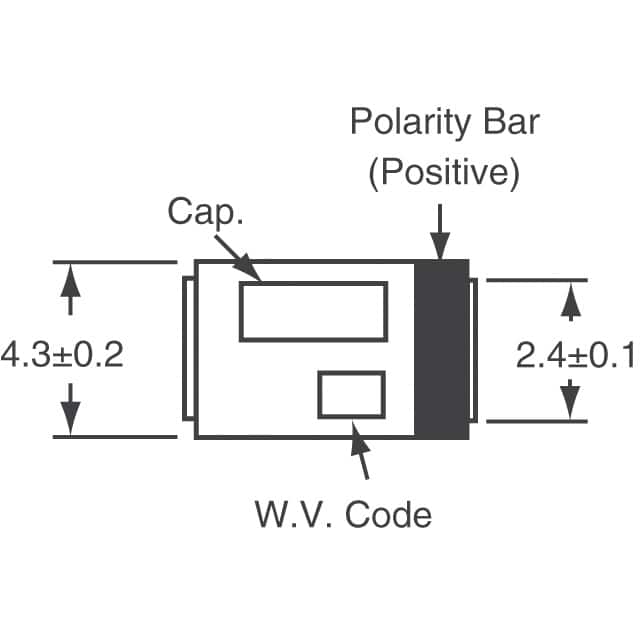 EEF-CD1C6R8R Panasonic Electronic Components  Aluminum - Polymer Capacitors